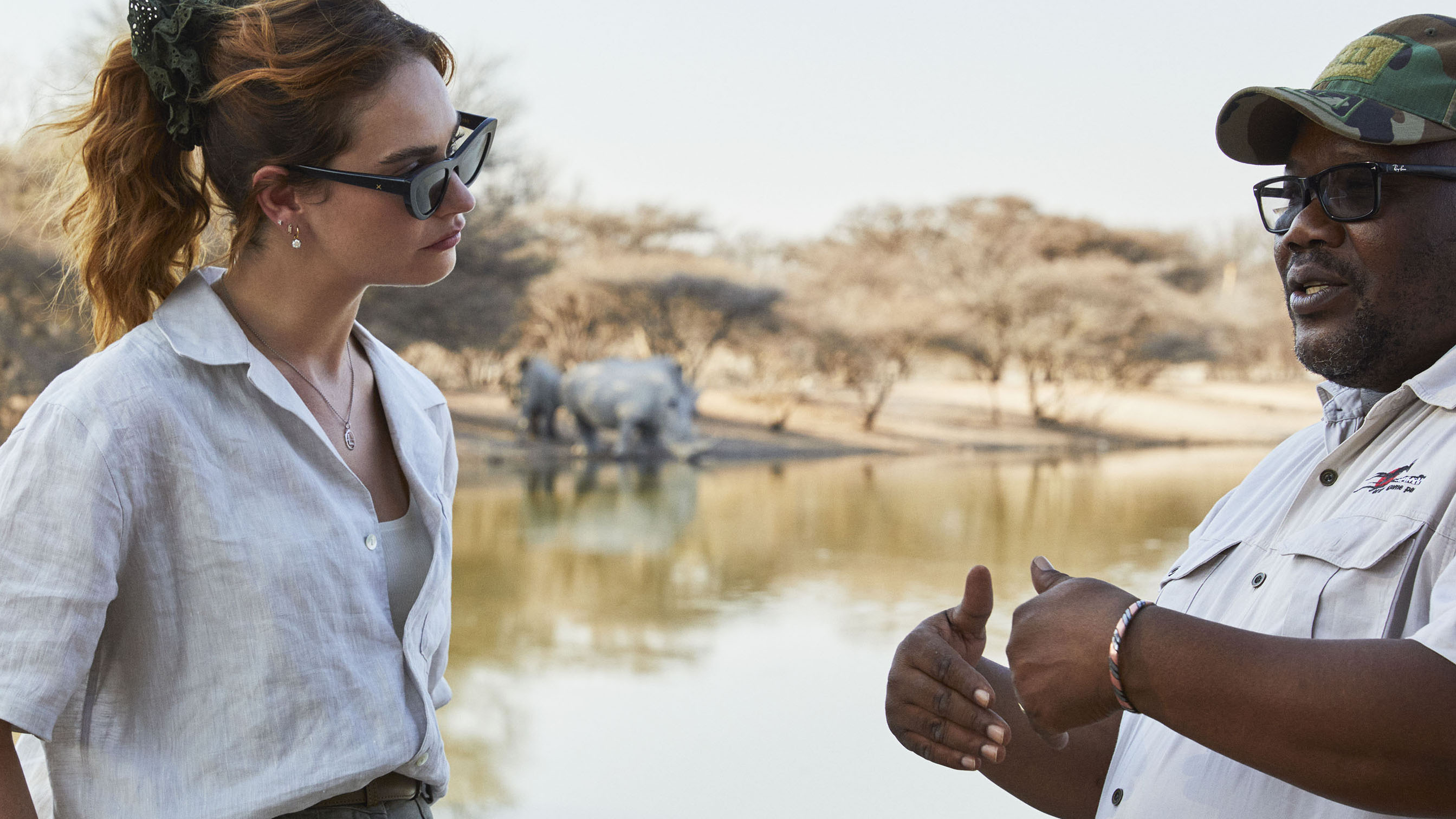 Iron Claw actress Lily James visits diamond mines in Botswana as the Global Ambassador for Only Natural Diamonds, presented by the Natural Diamond Council