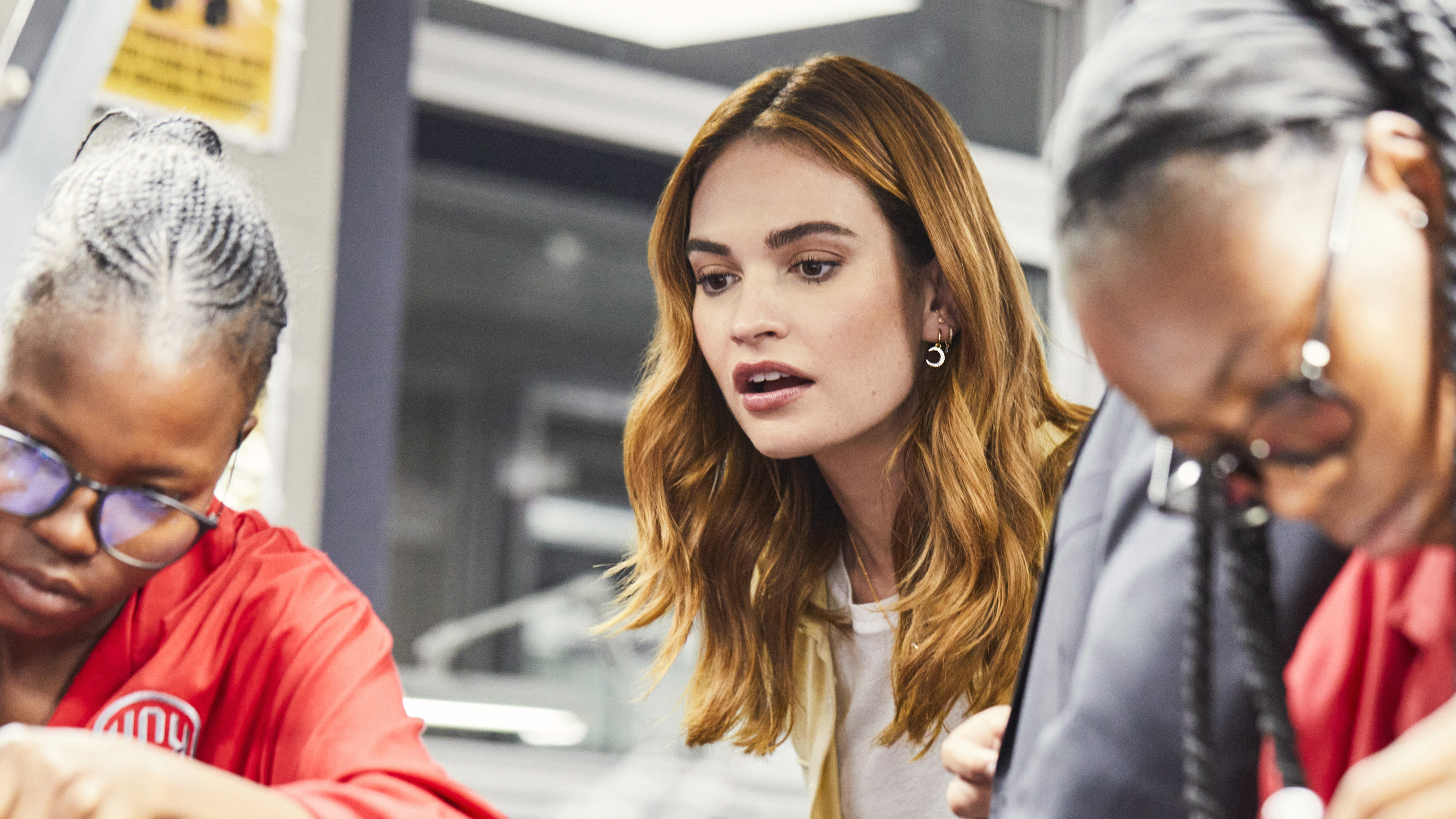 Iron Claw actress Lily James visits diamond mines in Botswana as the Global Ambassador for Only Natural Diamonds, presented by the Natural Diamond Council