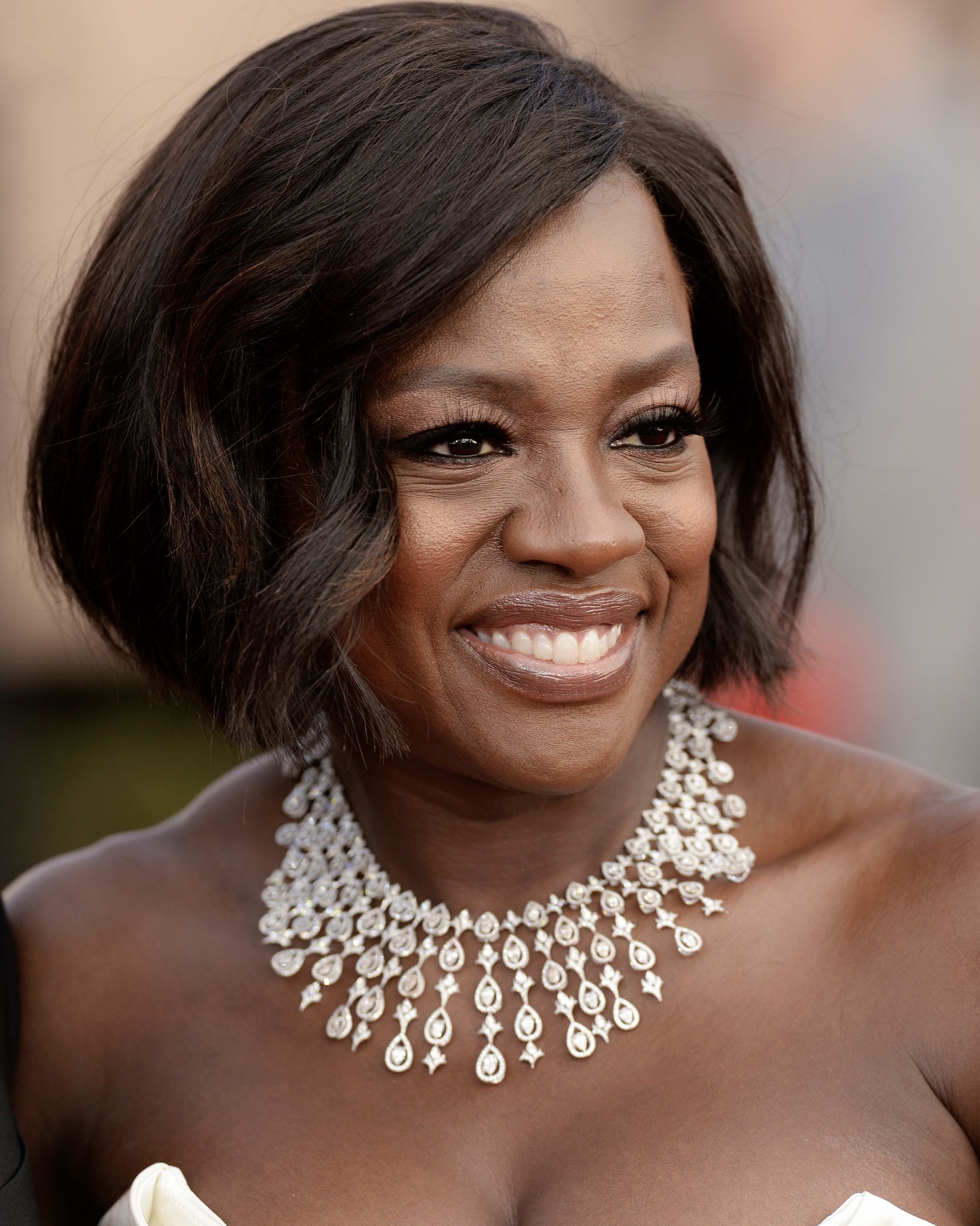 The Best Diamond Jewelry from the SAG Awards Red Carpet—Then and Now 20 Viola Davis SAG Awards