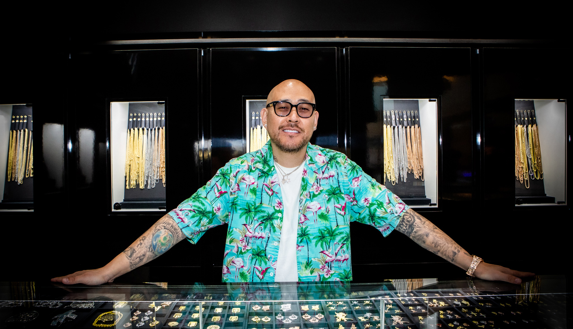 Diamond Jeweler Ben Baller at his Los Angeles Custom Jewelry Business IF and Co.