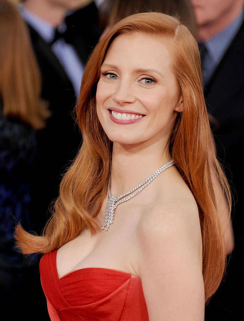 The Best Diamond Jewelry from the SAG Awards Red Carpet—Then and Now 24 Jessica Chastain SAG Awards