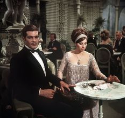 Movie Jewelry: 8 Movie Stars Who Took their Own Diamonds to Work 4 Barbra Streisand and her own diamond jewelry worn in movies