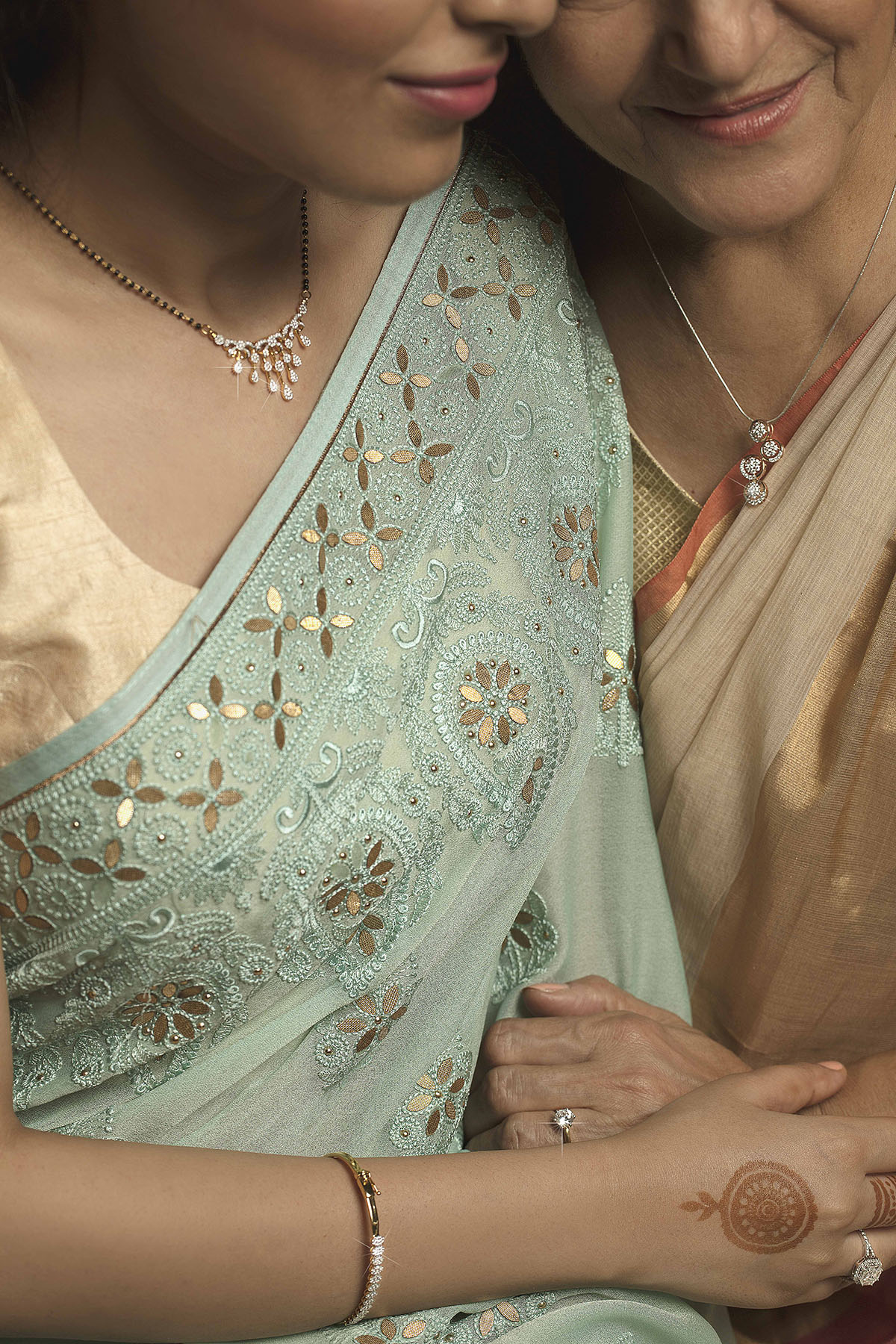 Mom and Daughter, Together. Kisna Diamond Jewellery
