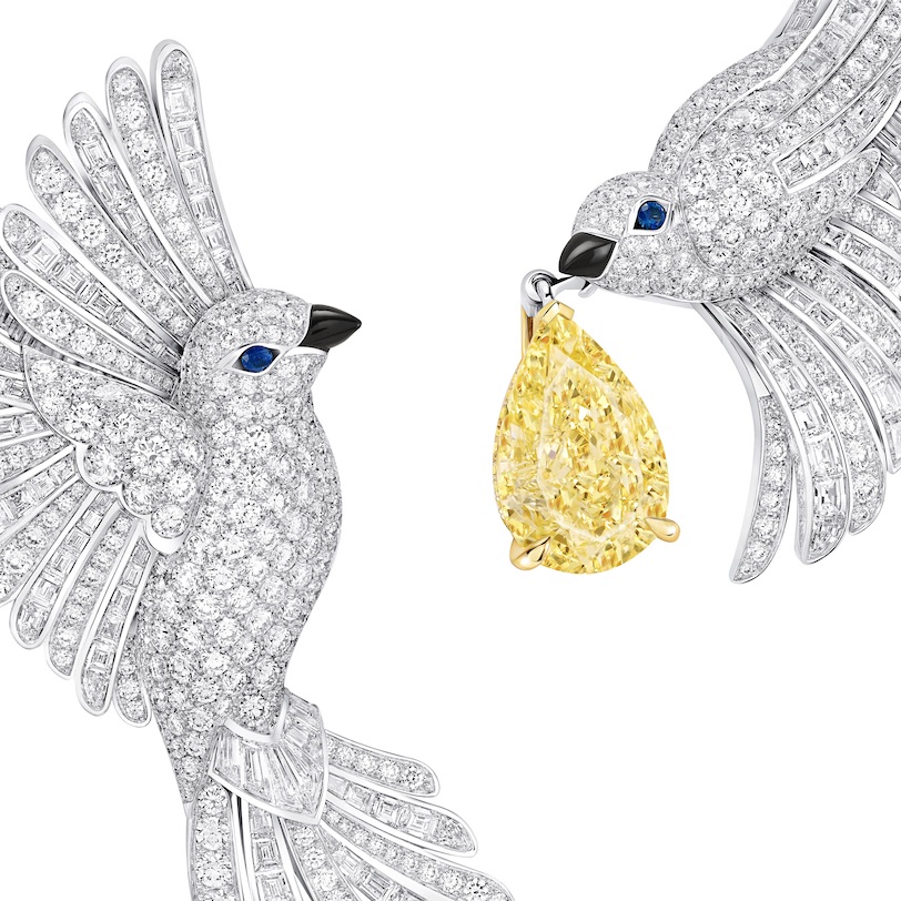 Graff Gift of Love Necklace (Courtesy of Graff) Bird Jewelry 