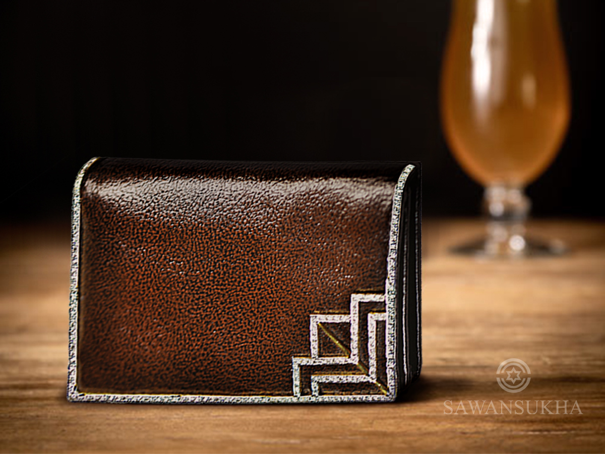 Diamond embellished wallet