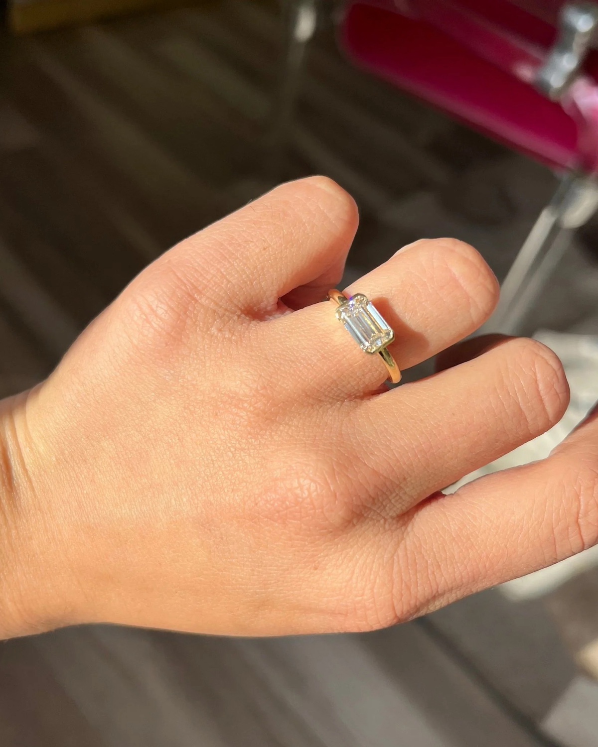 Six Reasons Why the East-West Diamond Engagement Ring is Today’s Hottest Style