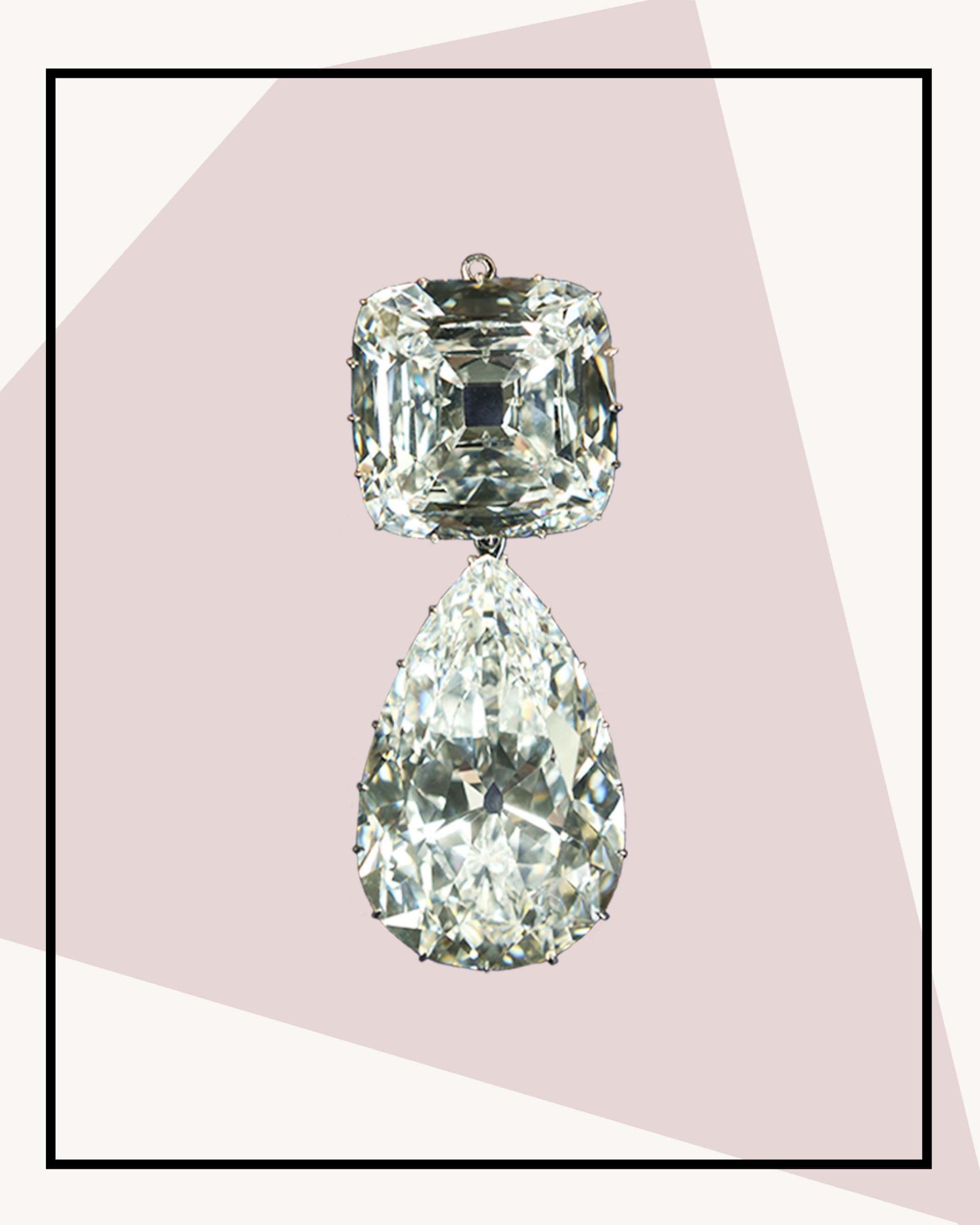 granny's chips queen diamonds brooch