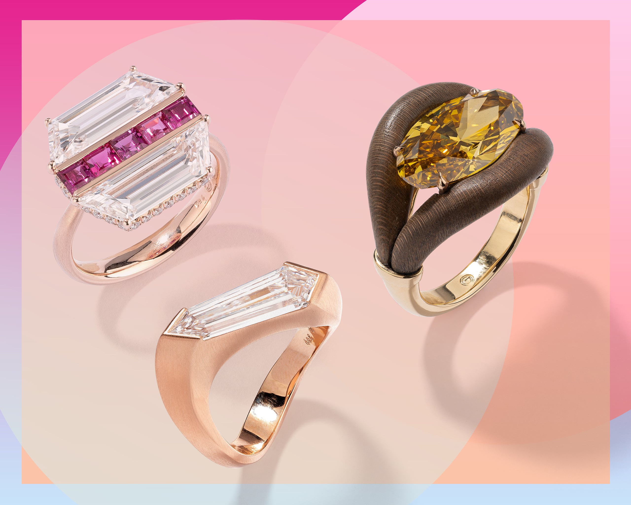 Cartier 18 Karat Gold Diamond Ring | Cartier engagement ring gold, Gold ring  designs, Engagement rings cartier