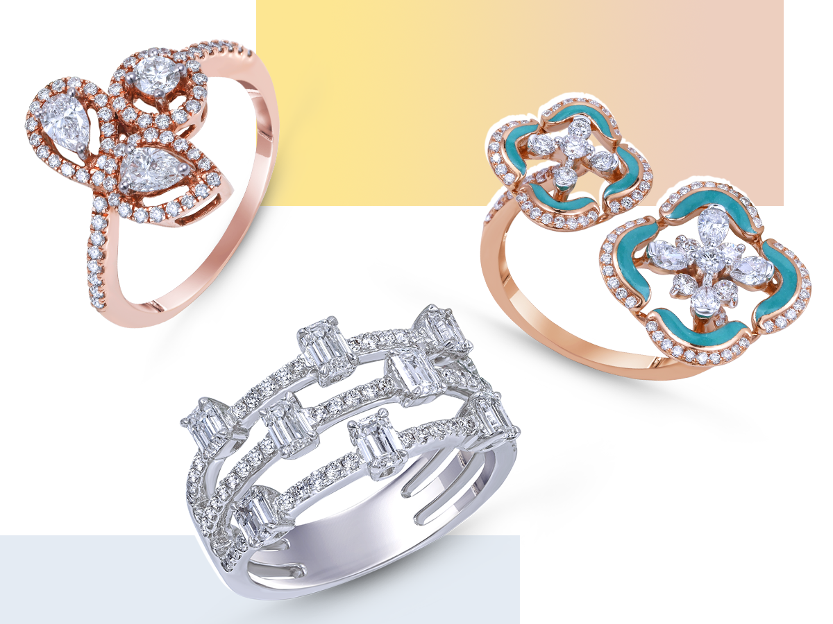 The Heart And Craft Of Diamonds: Ashraf Motiwala 4 Diamond ring designs