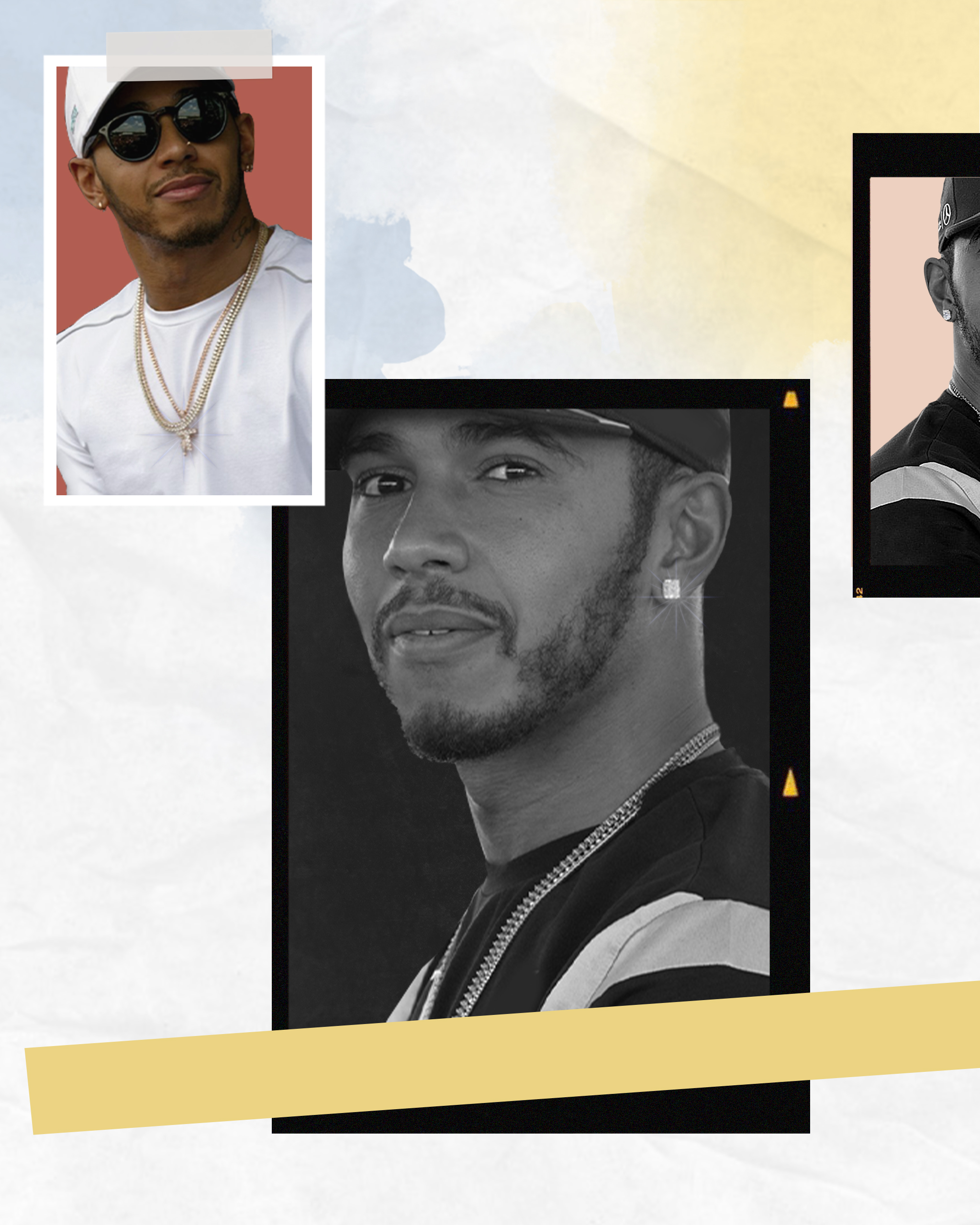 The Perfect Match Between The Sportsmen & Their Sparkle 4 Formula 1 racer Lewis Hamilton sports his diamond studs