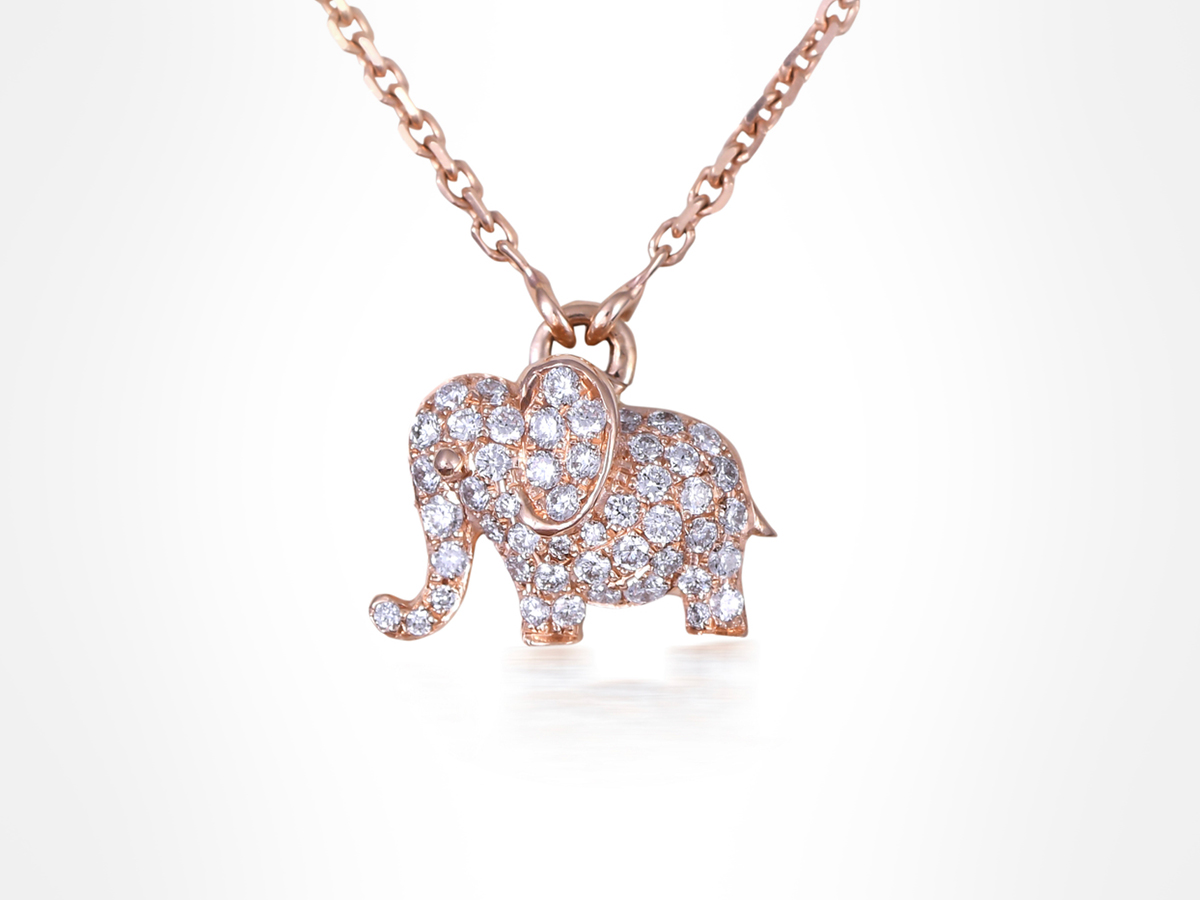 Ganesha inspired Diamond pendant