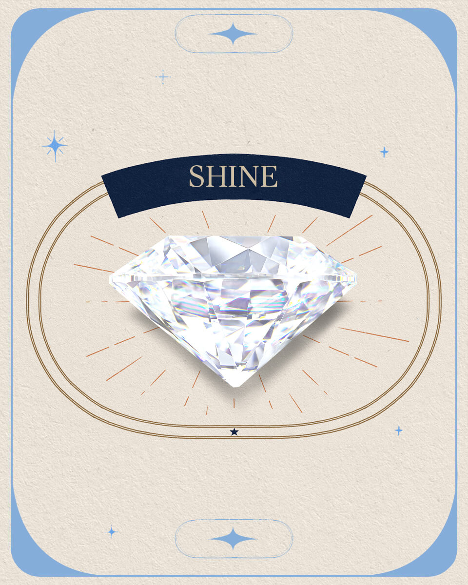The Diamond cut- shine