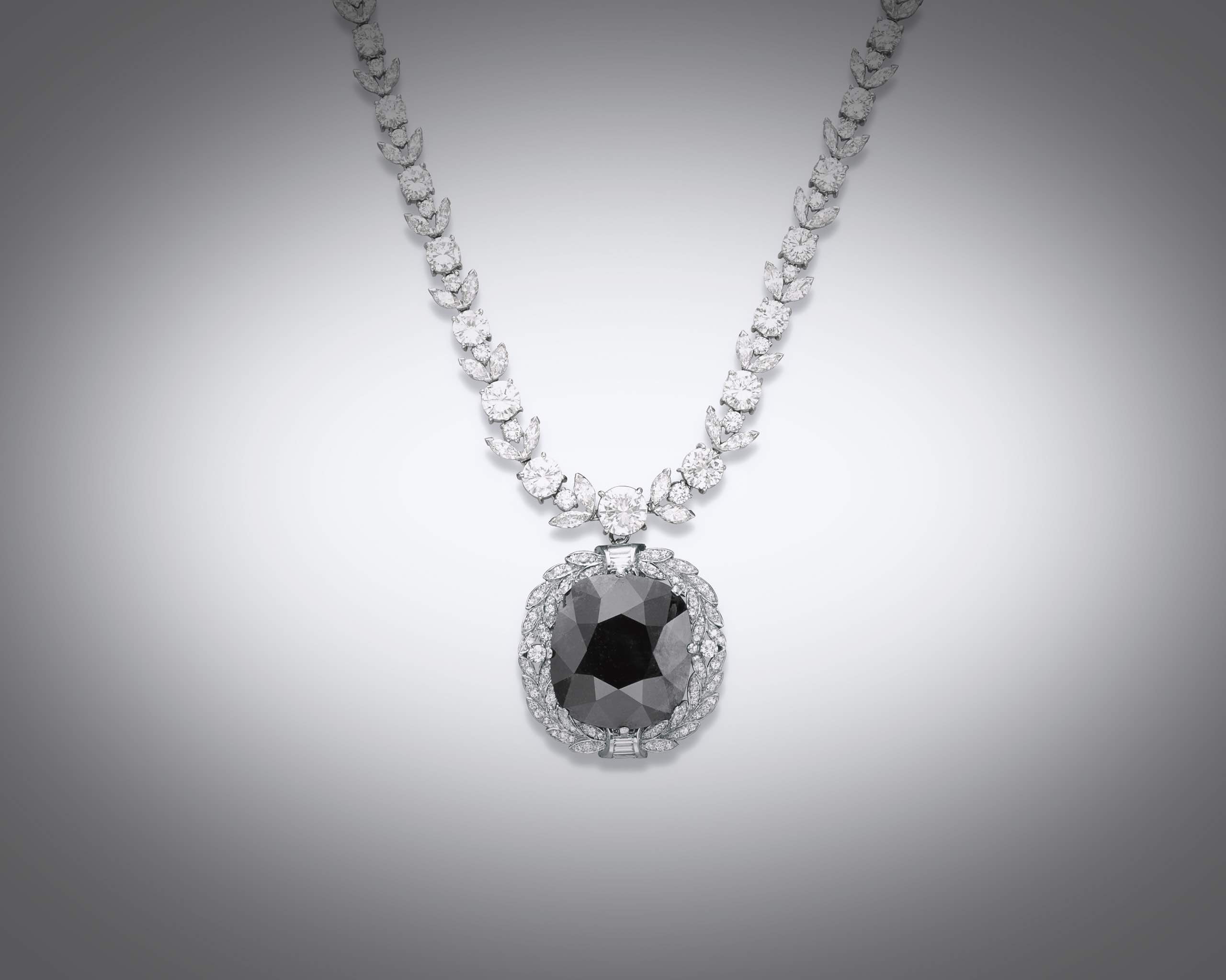the black orlov diamond necklace history