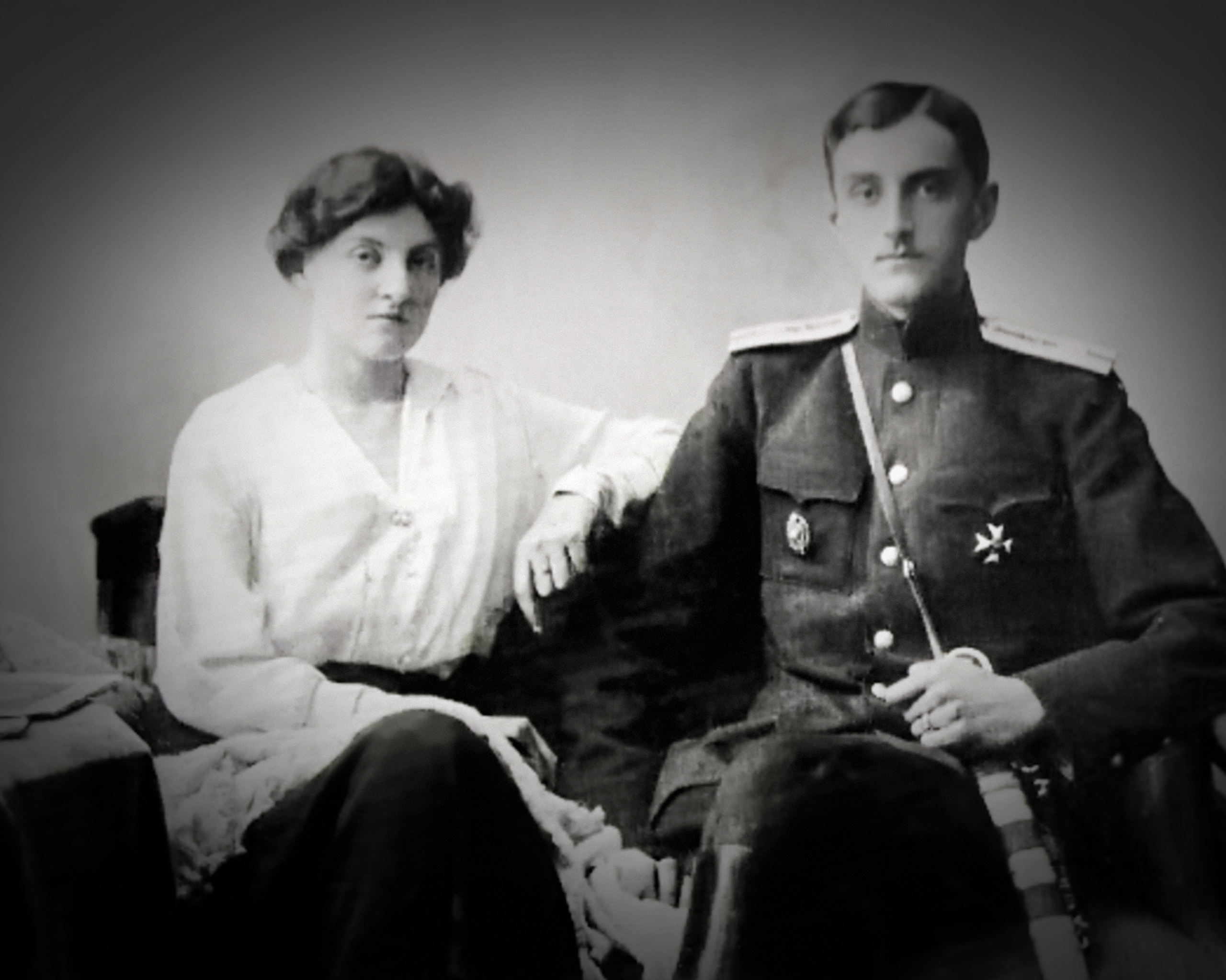 Princess Irina Nikolaïevna Orlova and her brother