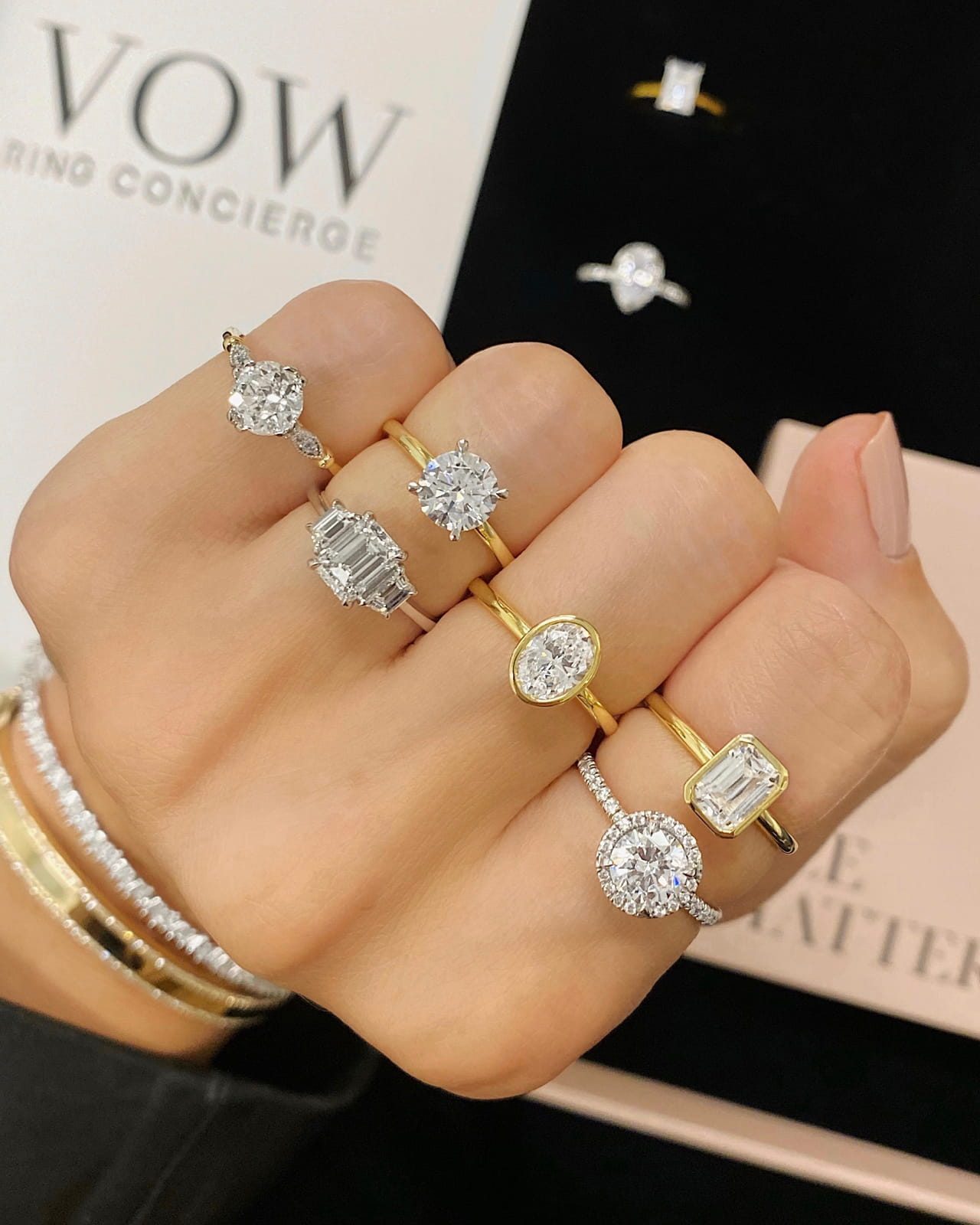Ring Concierge 6 diamond engagement rings
