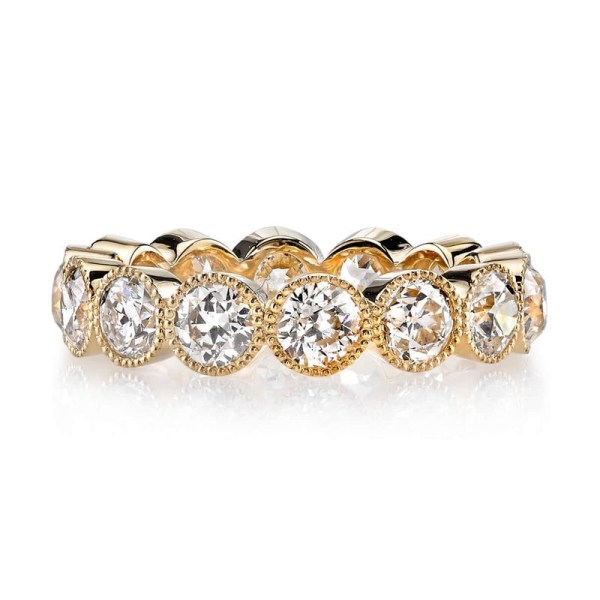 Single Stone diamond eternity band