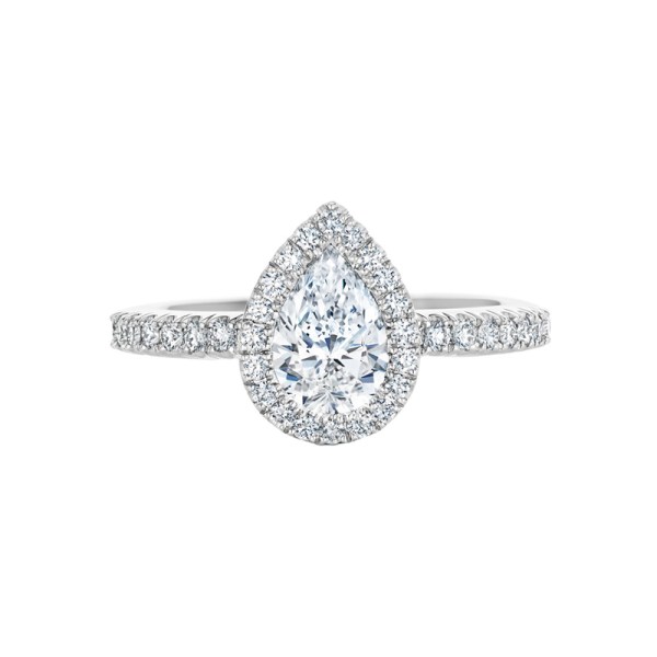 Aura Pear-Shaped Diamond Ring