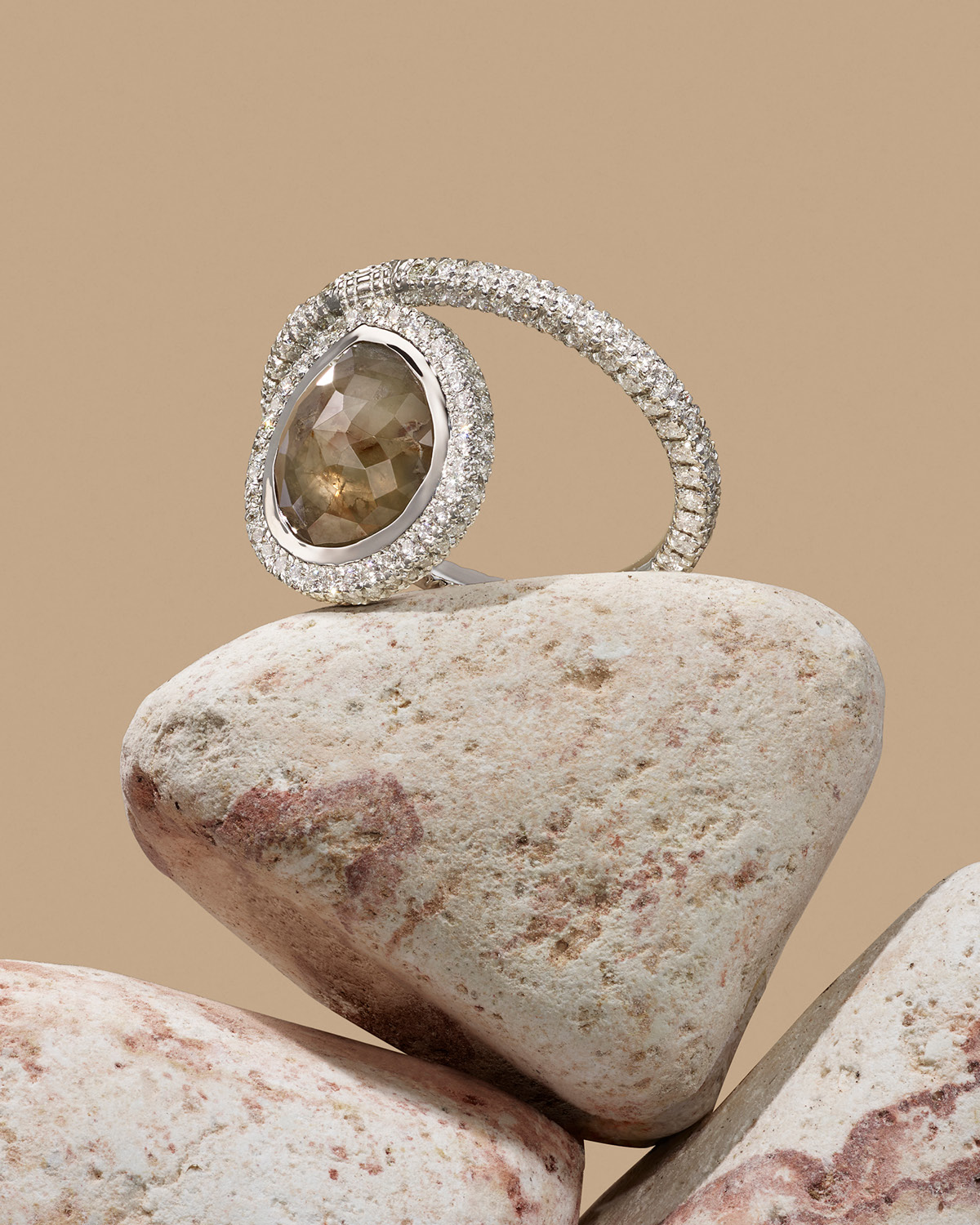 Rough Diamond Rings