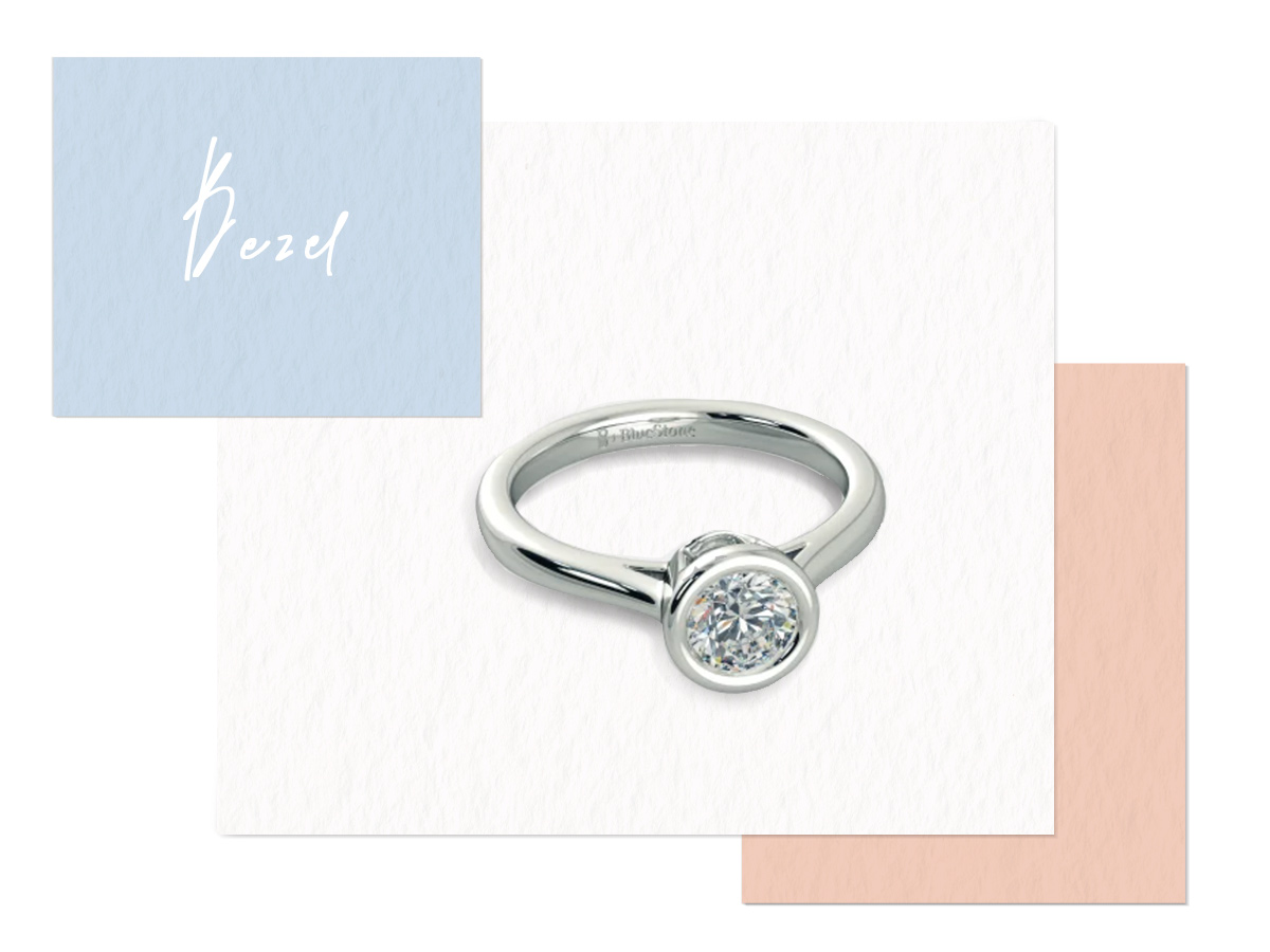 Solitaire Diamond: Bezel Setting