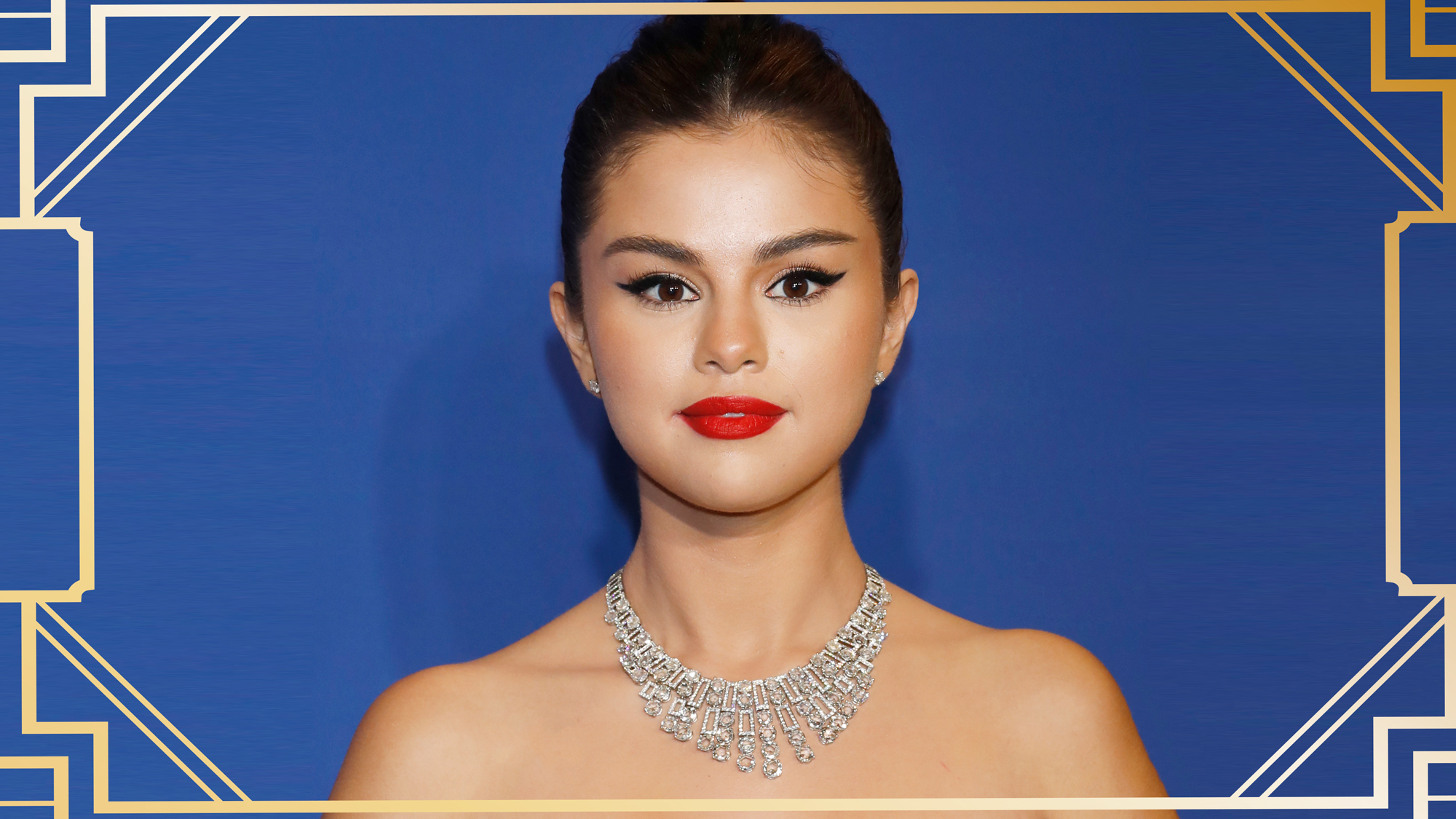 Selena Gomez at Cannes Film Festival 2019 adorned with Art Deco-inspired Jewellery