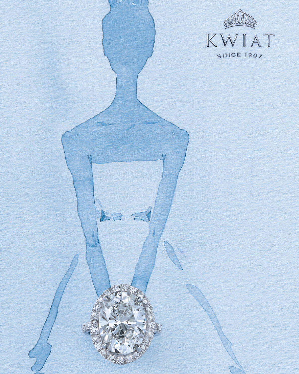 Kwiat engagement ring ad