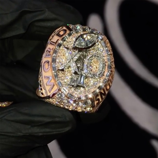 The Weeknd's Super Bowl Ring