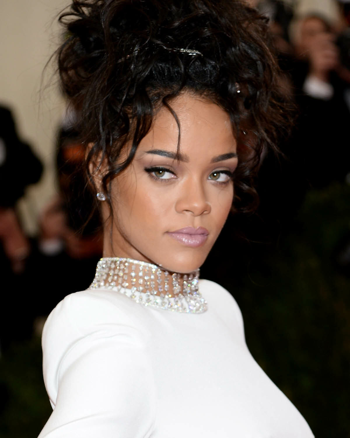 Rihanna wearing diamonds by Jacob the Jeweler