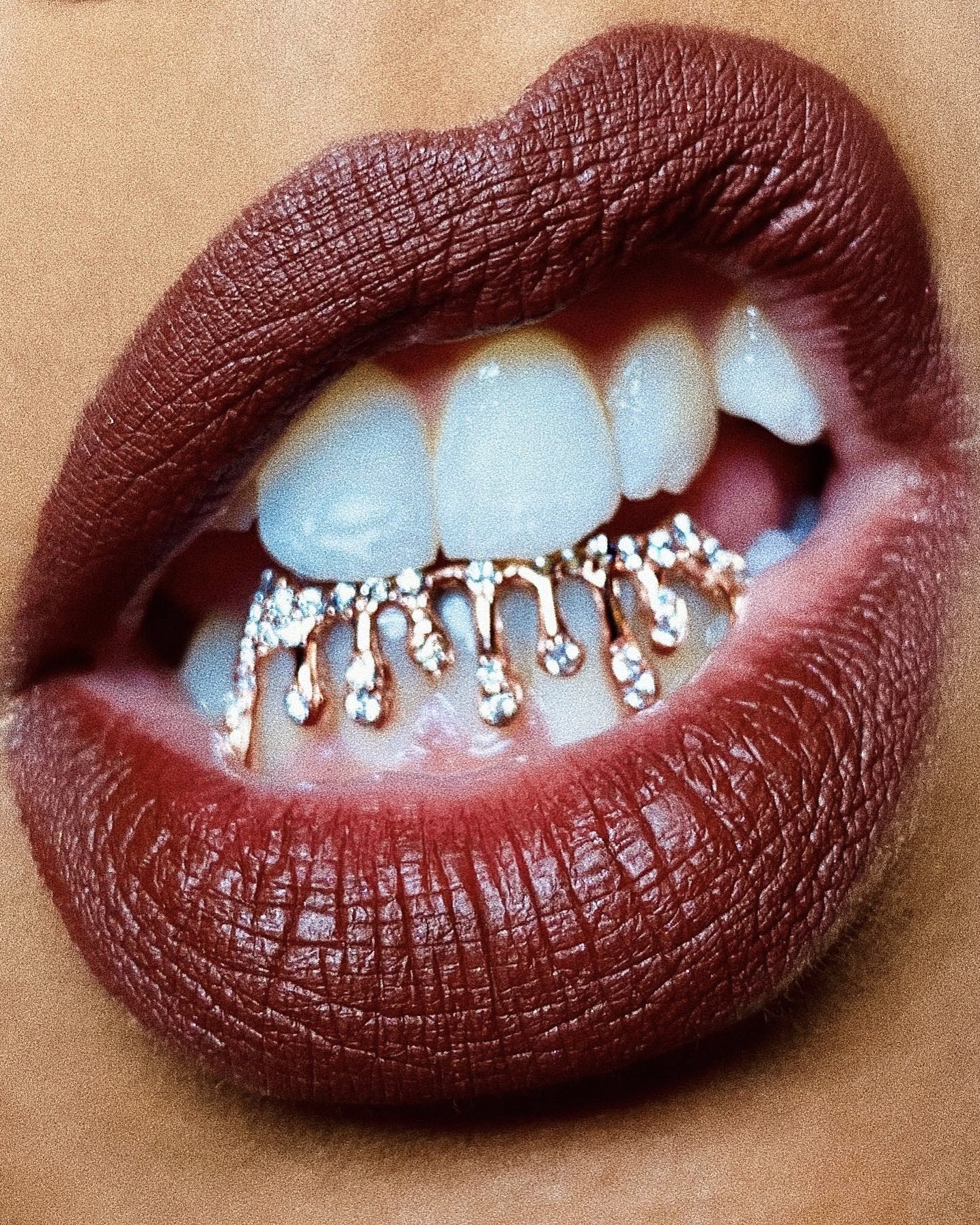 Kim Kardashian Debuts Impressive Diamond Grill Only Natural Diamonds