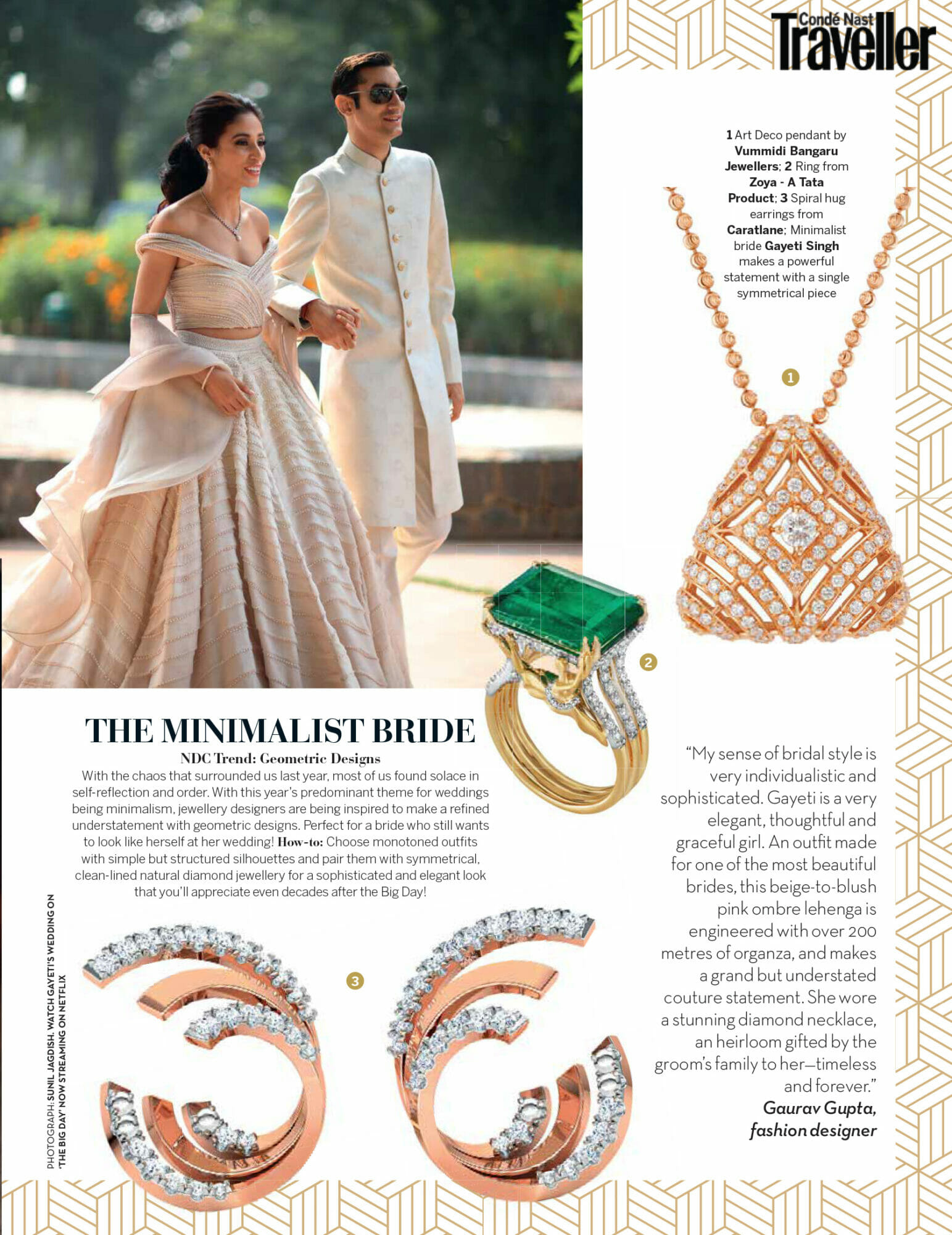 new trend bridal jewellery