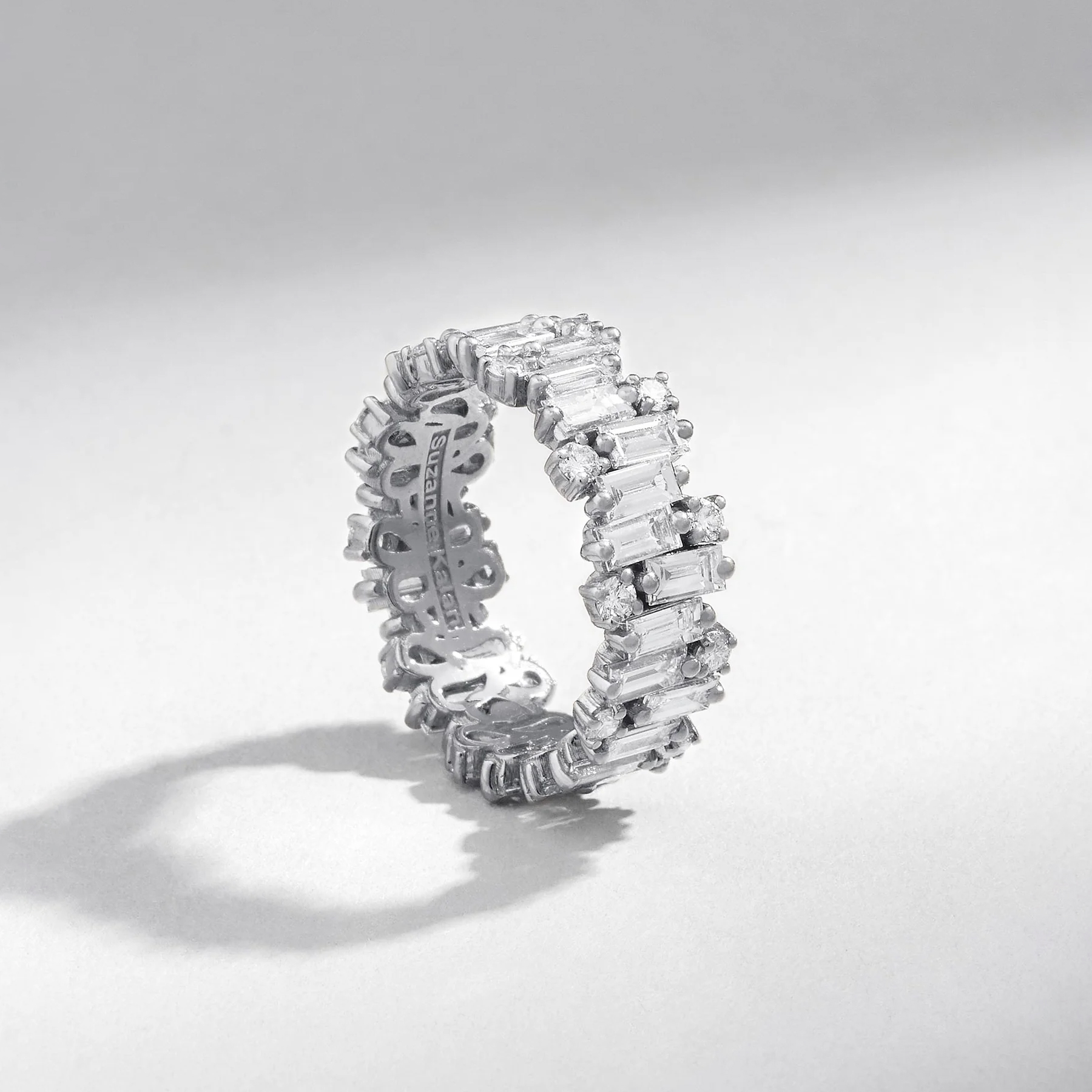 diamond stackable ring