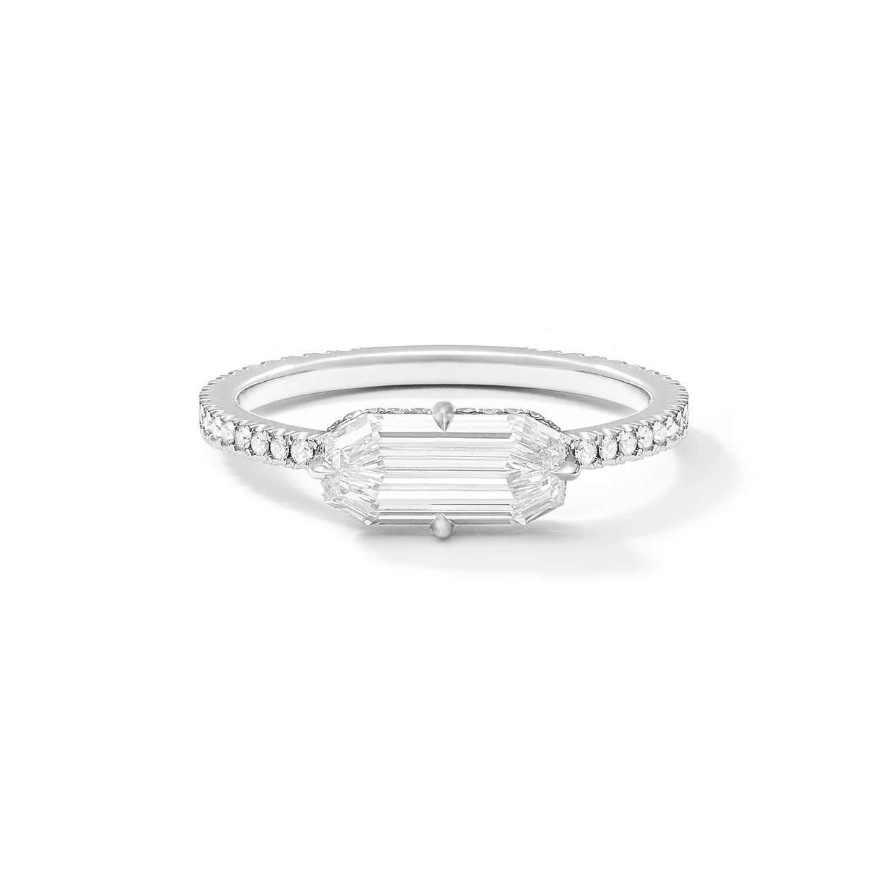 diamond stackable ring