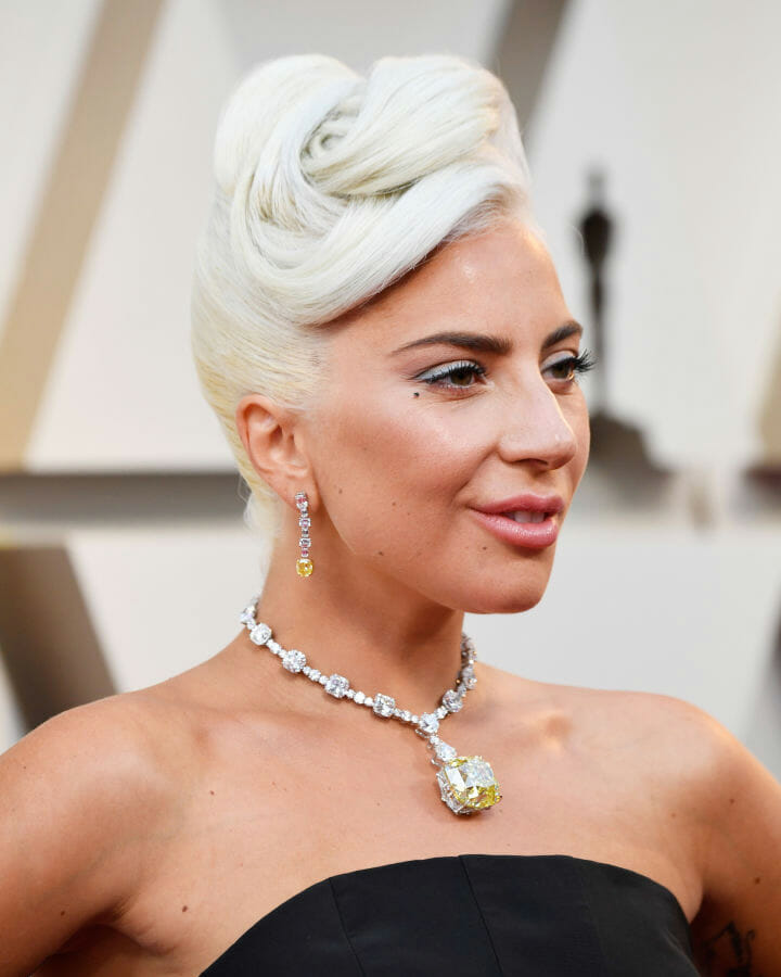 Lady Gaga attends the 91st Annual Academy Awards.