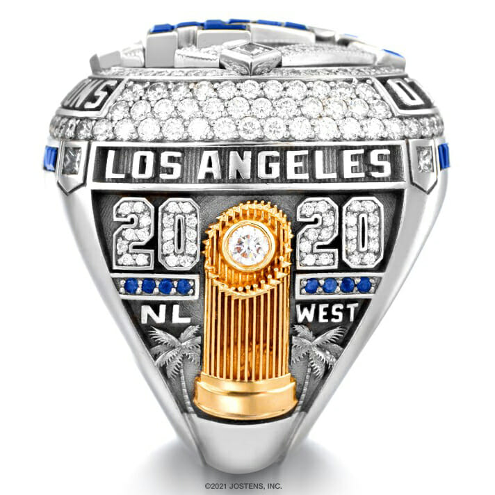 Dodgers receive 2020 World Series rings