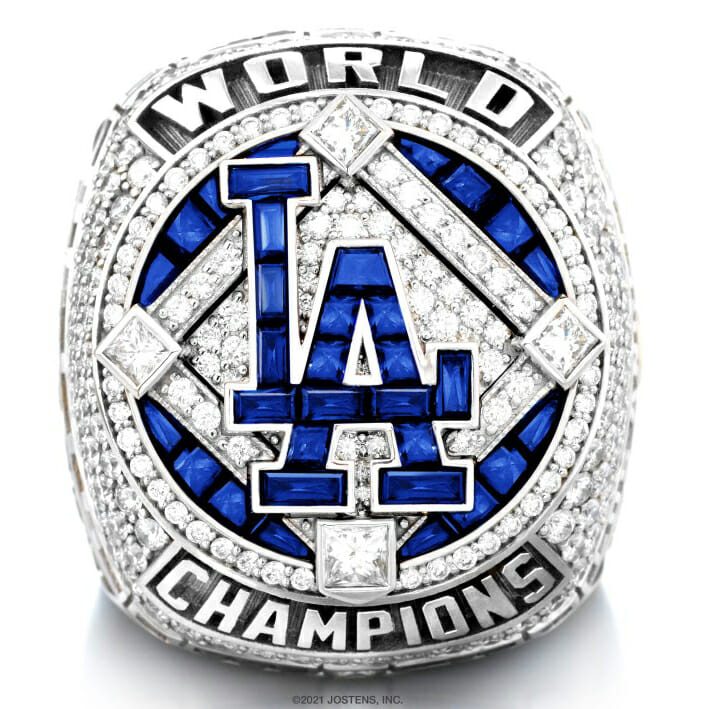 Los Angeles Dodgers 2020 World Series Diamond Ring