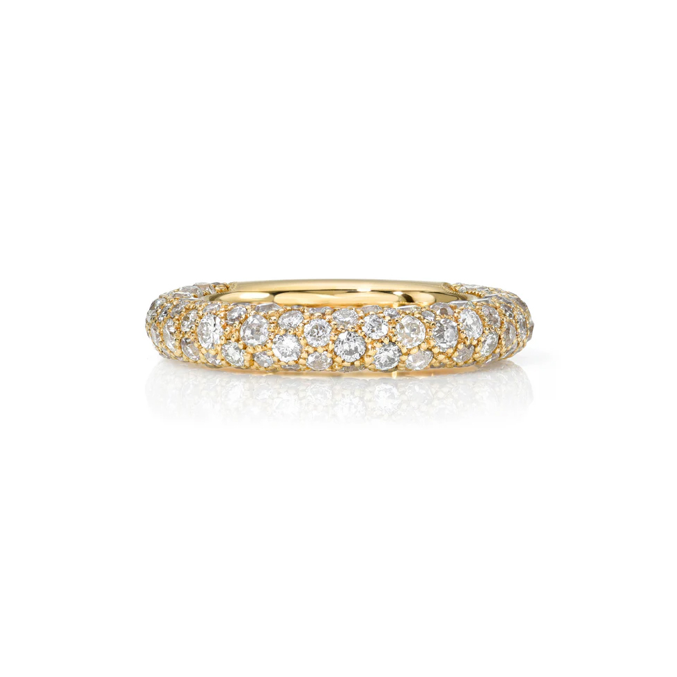 diamond stackable ring