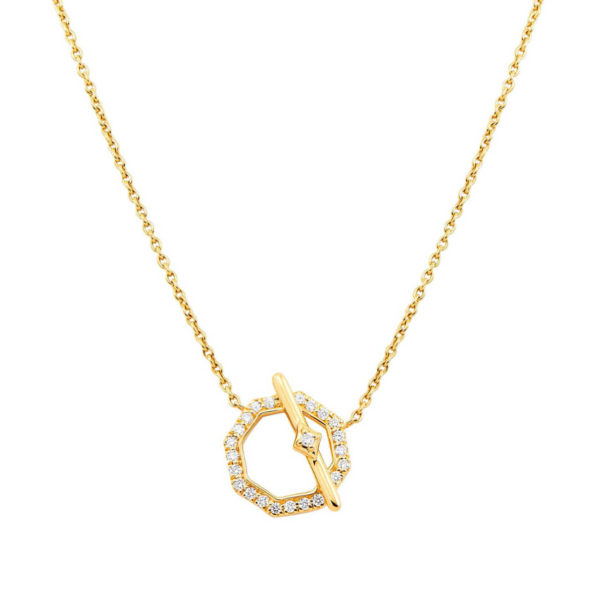 1/5 ct Diamond Toggle Pendant