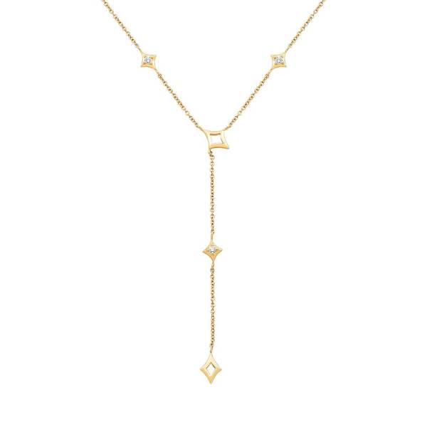 1/10 ct Diamond Lariat Necklace