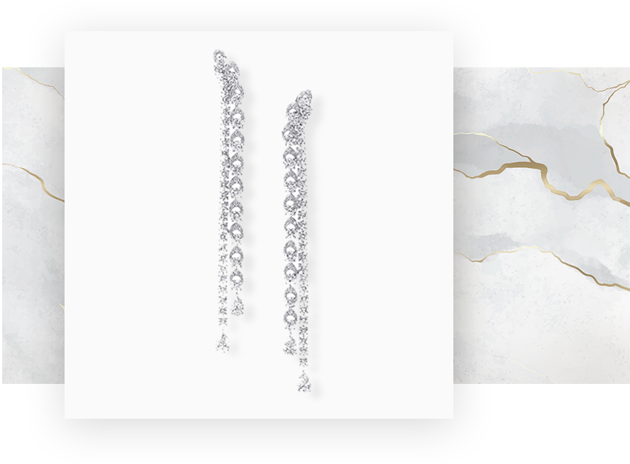 Why Shoulder-Dusting Diamond Earrings Are The Most Glamorous Way To Transform Your Look 4 diamond tribal earrings by Graff