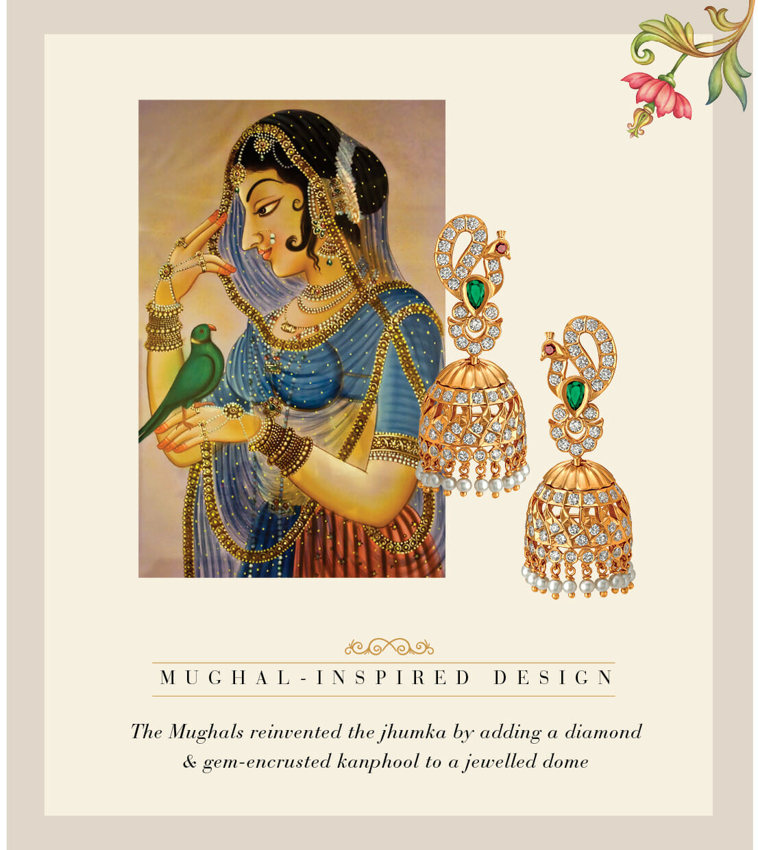 Tracing The Evolution Of The Jhumka 2 Dome shaped diamond jhumkas