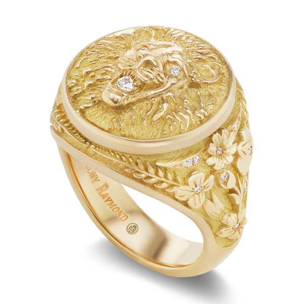 Zodiac signet Ring