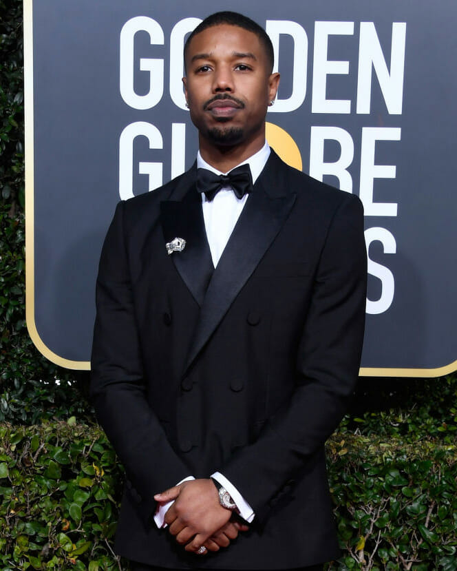 Michael B. Jordan's Diamond Jewelry Looks