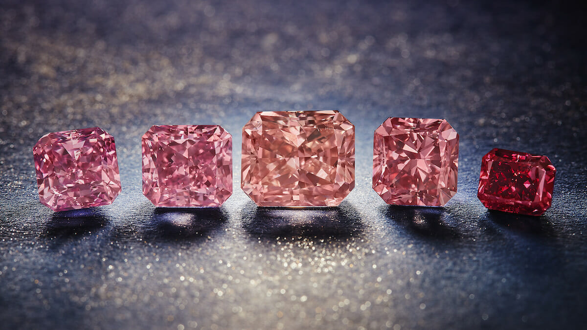 Argyles tender pink diamonds