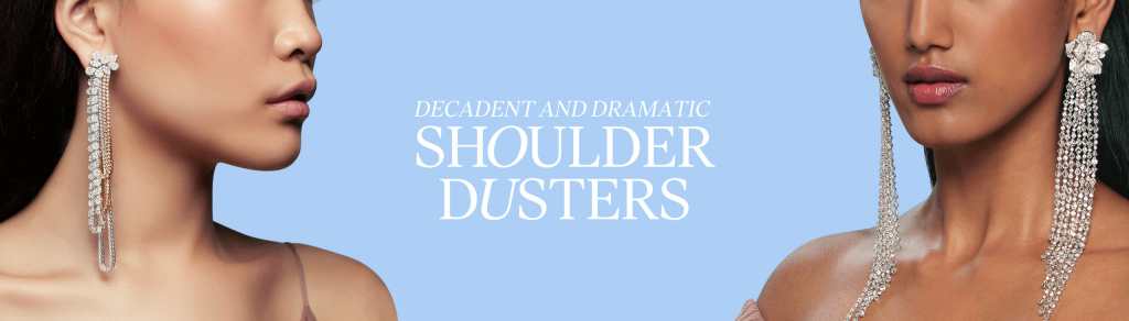 Transform Your Look with Shoulder-Dusting Diamond Earrings