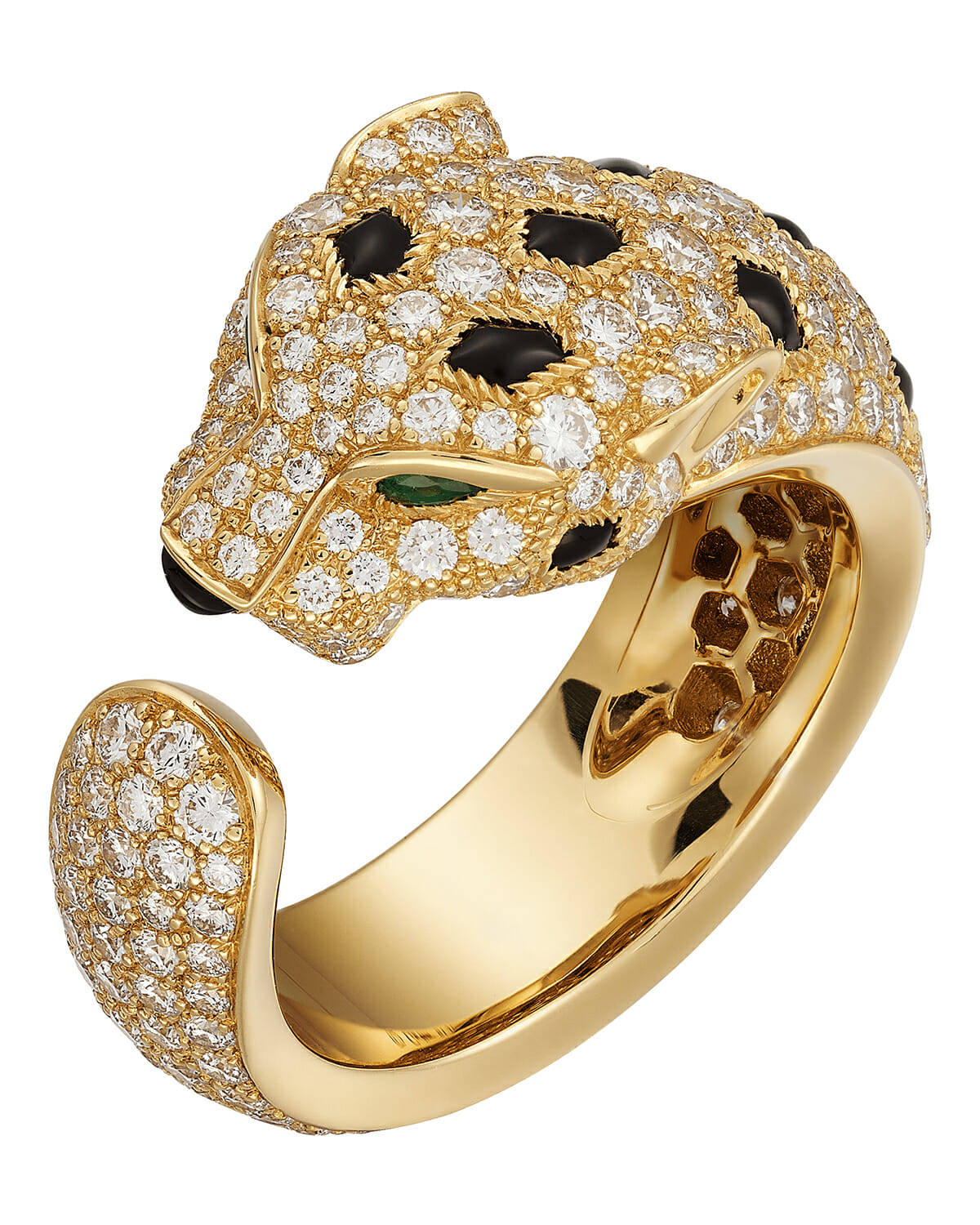 Panthère de Cartier bracelet ring.