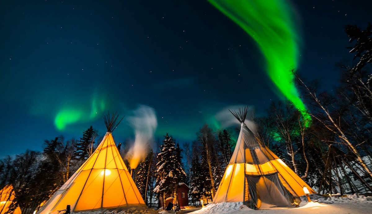 DESTINATION DIAMOND Canada’s Northwest Territories tent