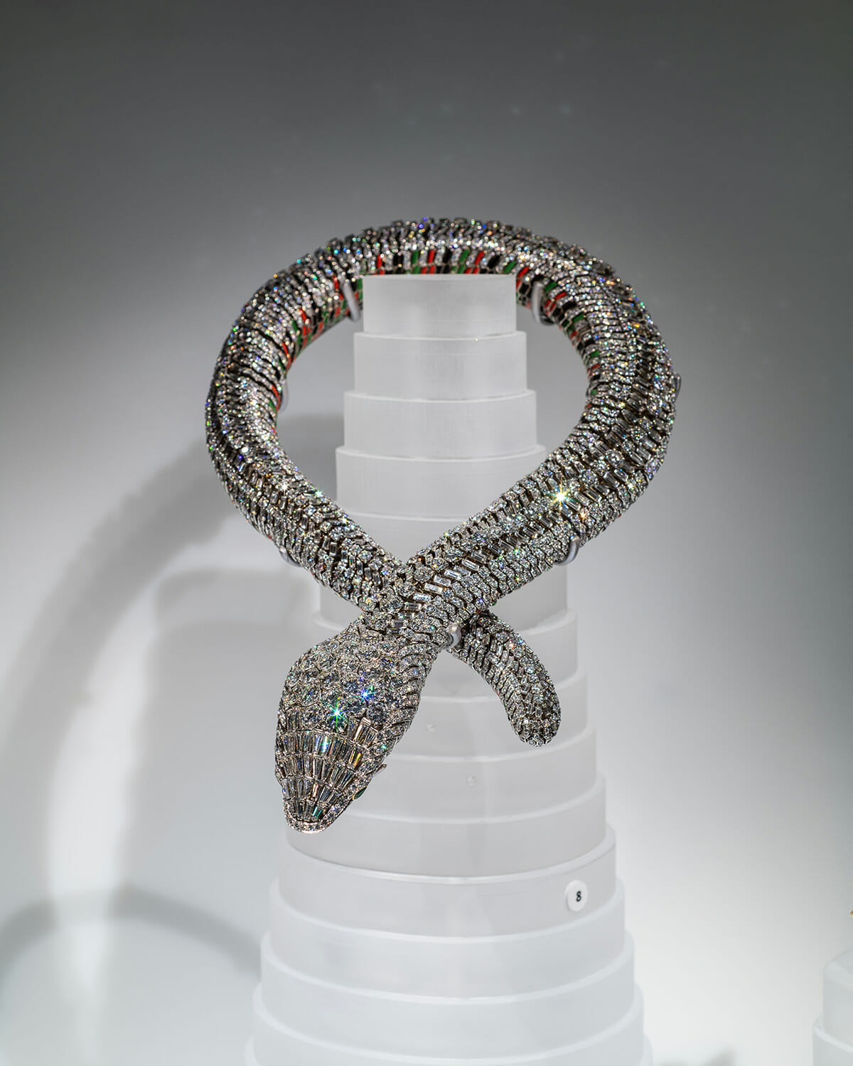 Beautiful Creatures, Cartier Paris Diamond Snake Necklace, 