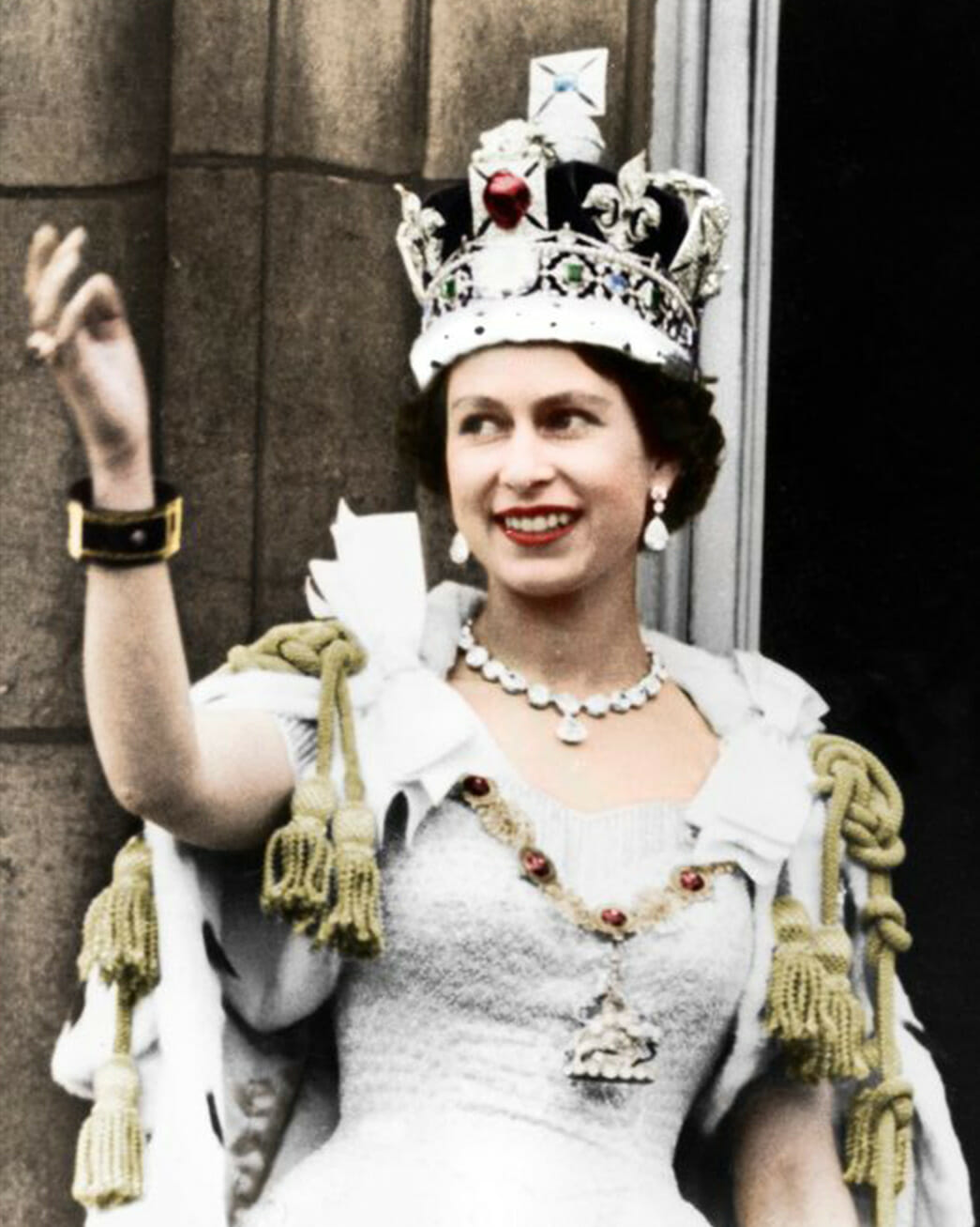 Queen Elizabeth and the Koh-I-Noor Diamond