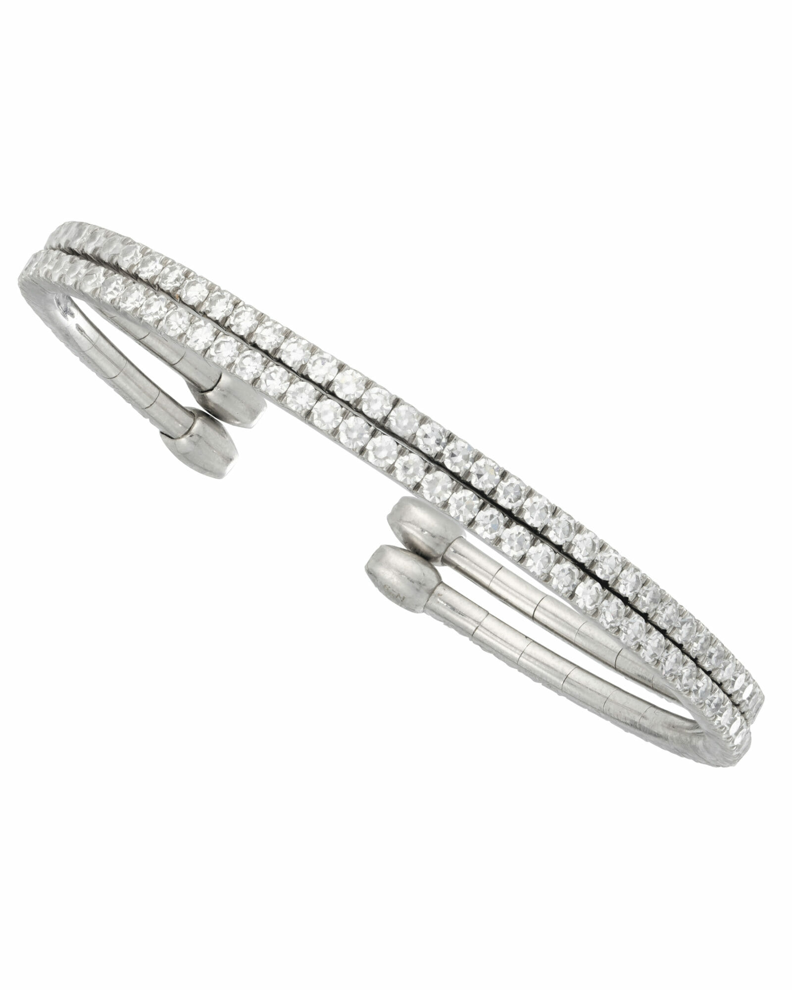JAR Pair of Diamond Cuff Bracelets at Christie’s Magnificent Jewels auction