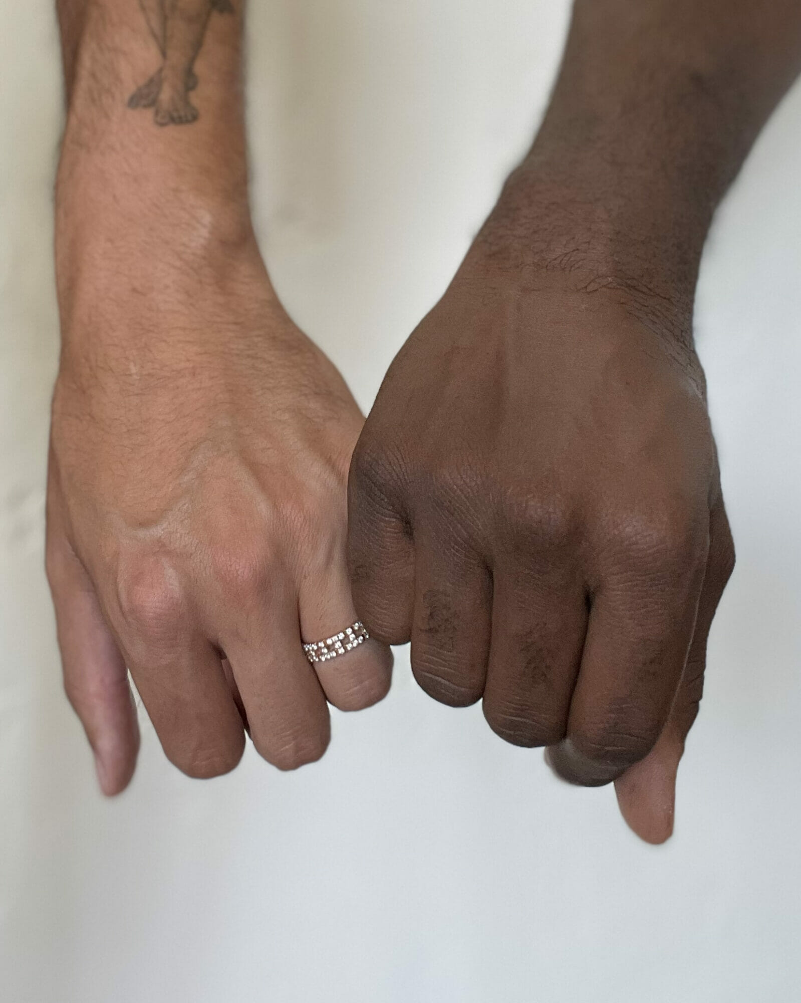 Object of My Affection: Dr. Darien Sutton and Phillip Picardi 3 Phillip Picardi and Darien Sutton locking fingers