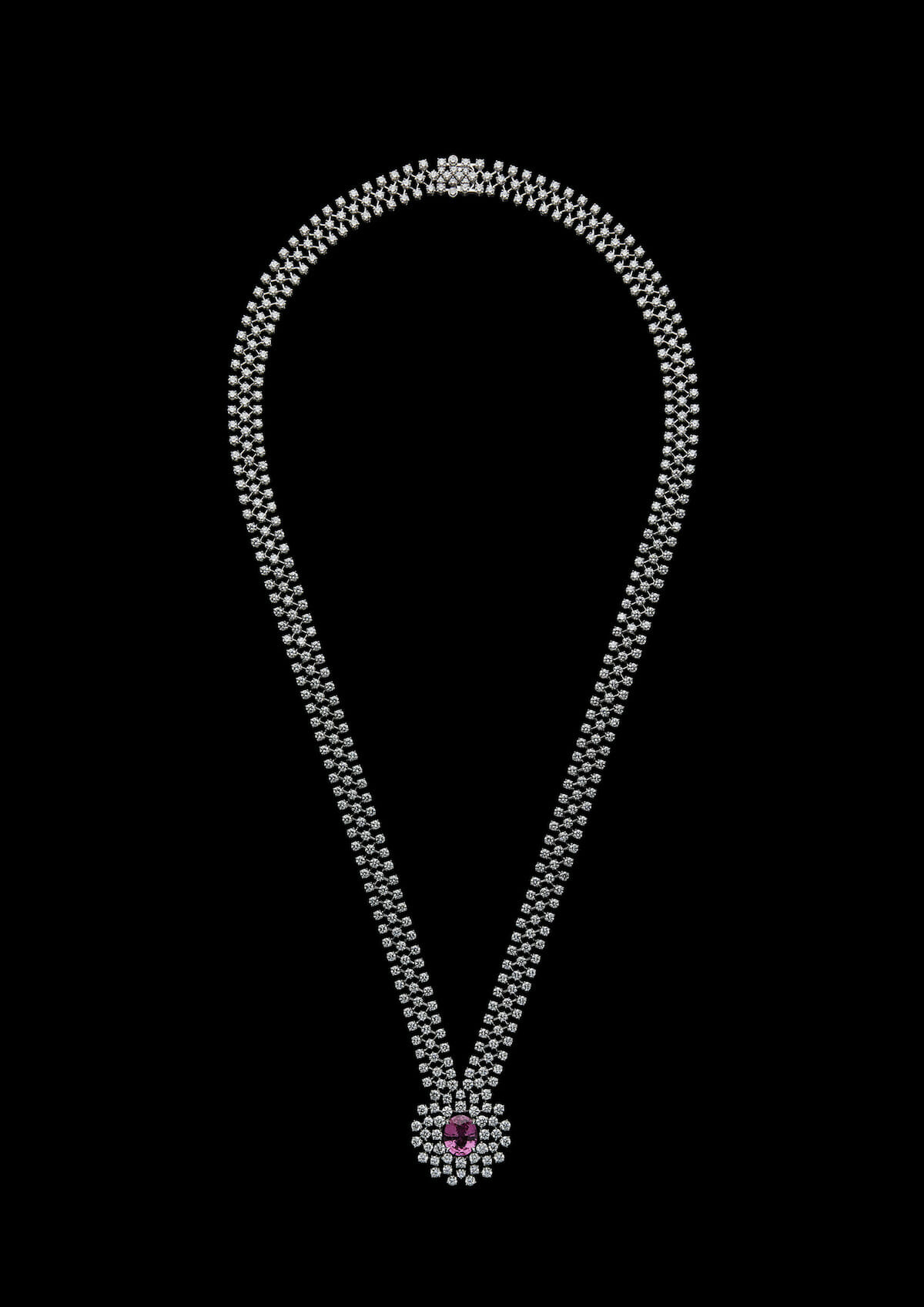 Les plus beaux diamants des collections de haute joaillerie de juin et juillet 57 Dior Rose Necklace